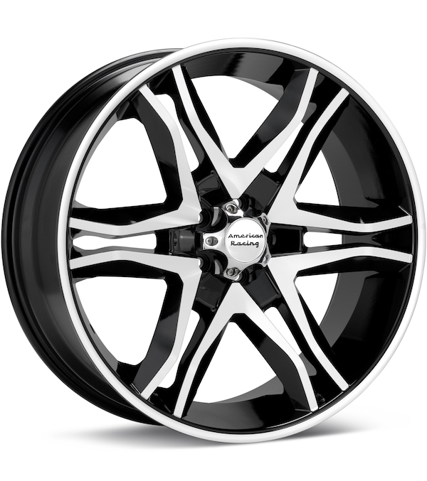 American Racing AR893 Mainline Machined w/Black Accent wheel image