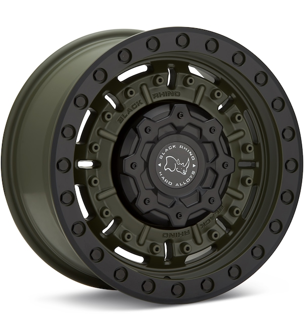 Black Rhino Abrams Olive Drab Green wheel image