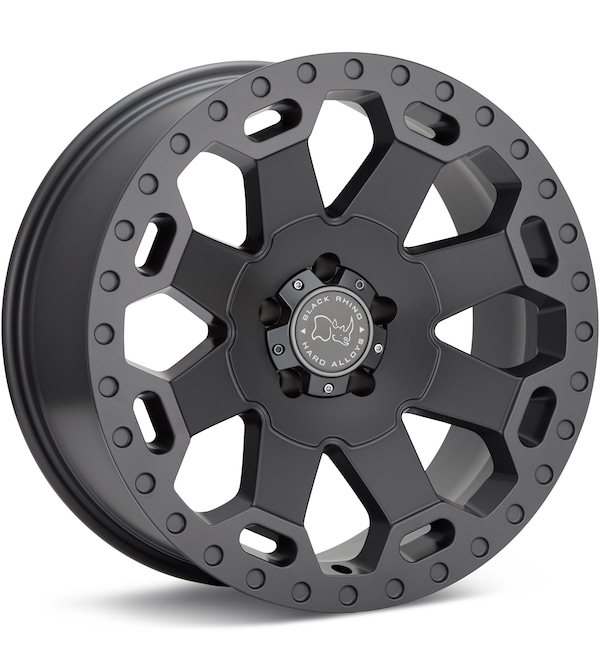 Black Rhino Warlord Matte Gunmetal wheel image