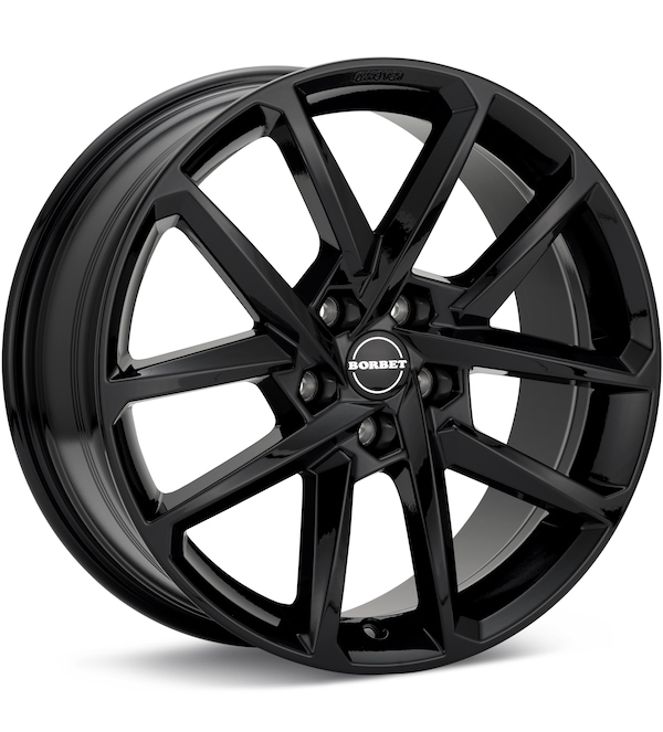 Borbet Type N Gloss Black wheel image
