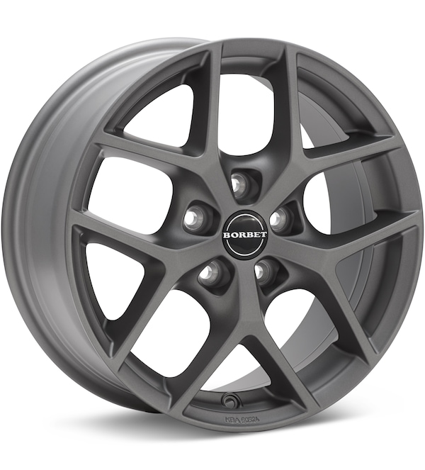 Borbet Type Y Matte Titanium wheel image