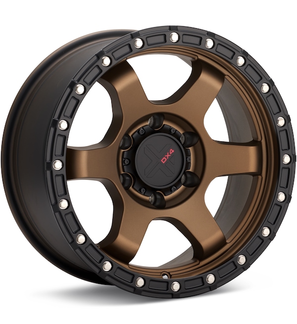 DX4 Nitro Frozen Bronze w/Black Lip wheel image