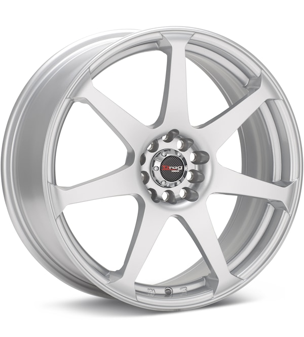 Drag DR-33 Dual PCD Silver wheel image