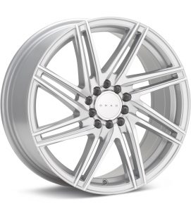 Drag DR-70 Dual PCD Silver Machined w/Clearcoat wheel image