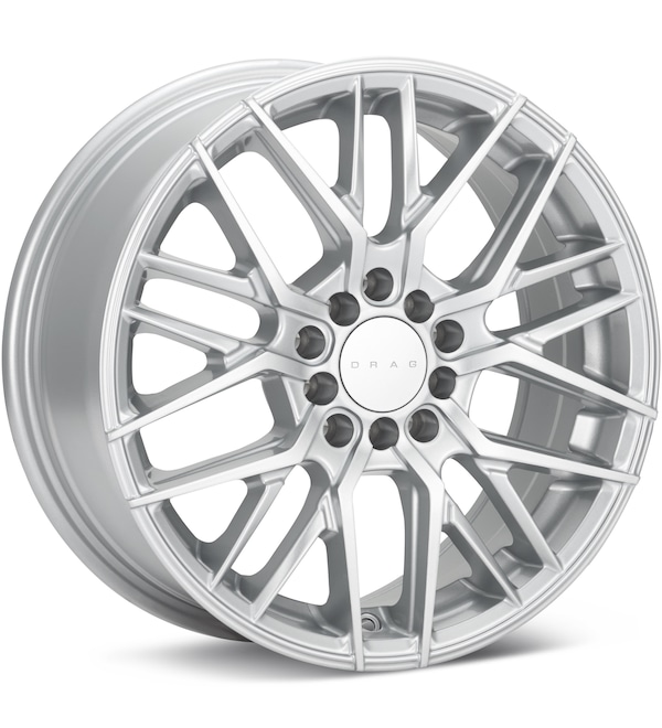 Drag DR-77 Dual PCD Silver wheel image