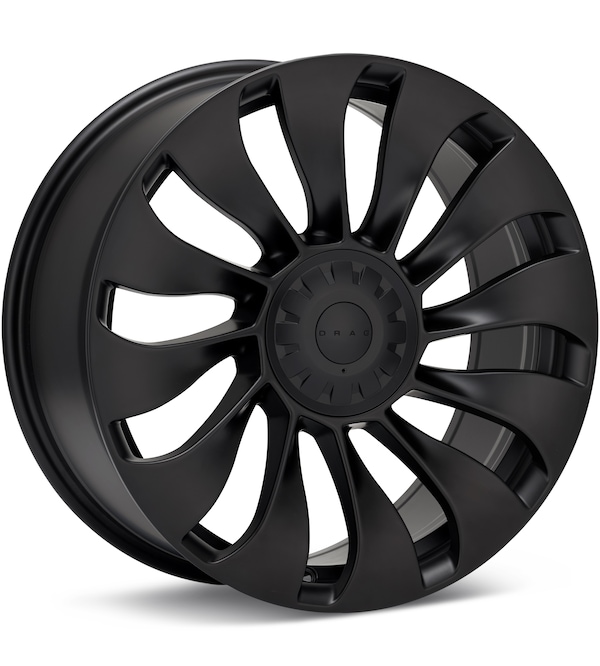 Drag DR-83 Flat Black wheel image