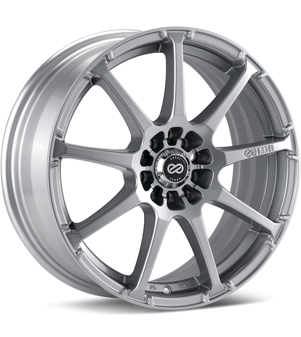 Enkei Performance EDR9 Bright Silver wheel image