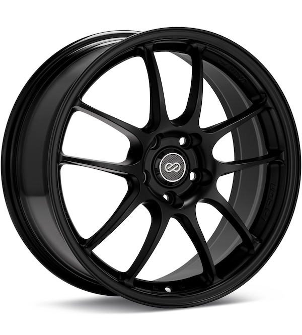 Enkei Racing PF01 Black wheel image