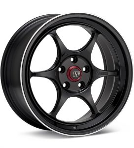 Enkei Racing PF06 Black w/Mach Lip wheel image