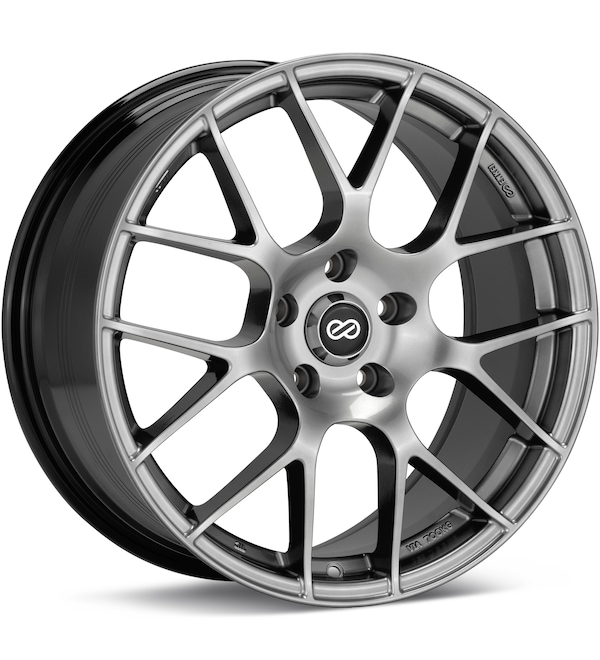 Enkei Tuning Raijin Hyper Silver wheel image