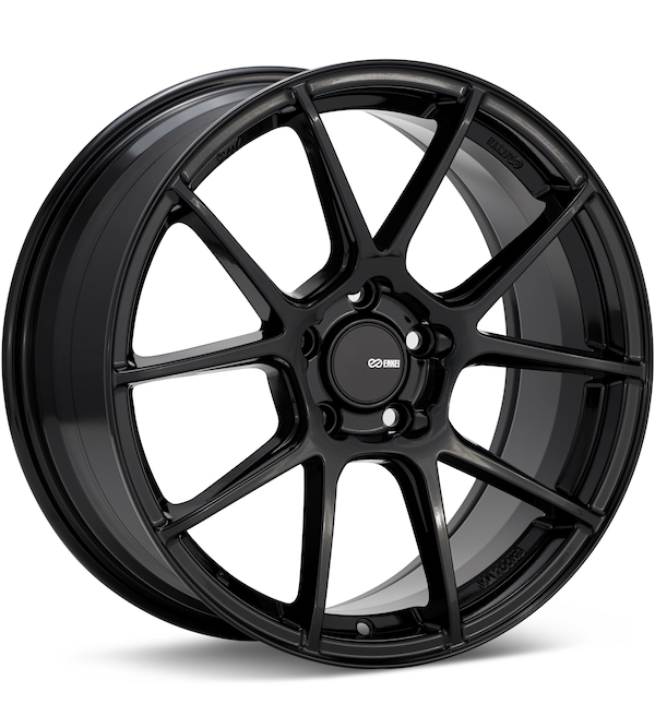 Enkei Tuning TS-V Gloss Black wheel image