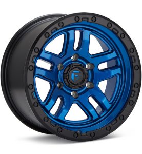 Fuel Off-Road Ammo Blue w/Black Lip wheel image