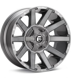Fuel Off-Road Contra Platinum Silver wheel image
