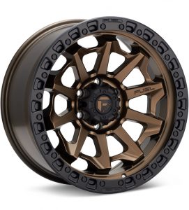 Fuel Off-Road Covert Matte Bronze w/Black Ring wheel image