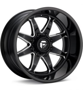 Fuel Off-Road Hammer Gloss Black w/Milled Accent wheel image