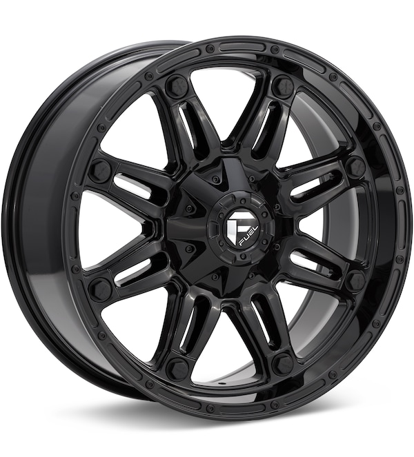 Fuel Off-Road Hostage D625 Gloss Black wheel image