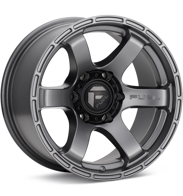 Fuel Off-Road Rush Matte Gunmetal wheel image