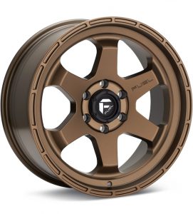 Fuel Off-Road Shok Matte Bronze wheel image