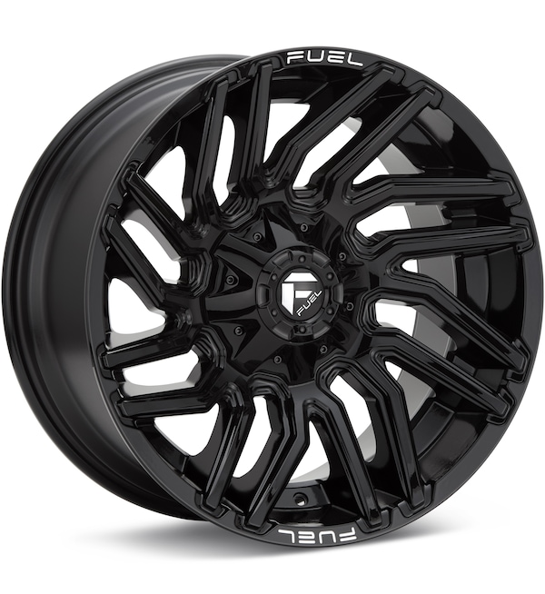 Fuel Off-Road Typhoon Gloss Black wheel image