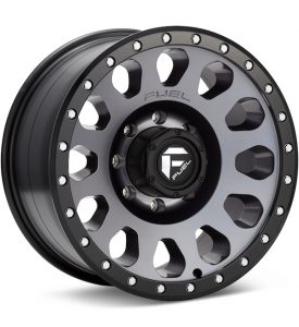Fuel Off-Road Vector Grey w/Black Ring wheel image