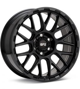 G-FX Wheels TM7 Black wheel image