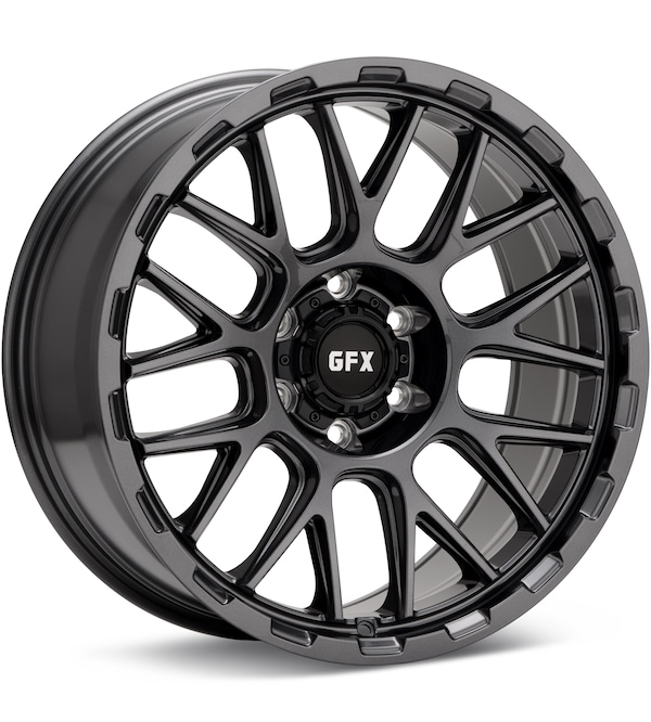 G-FX Wheels TM7 Gunmetal wheel image