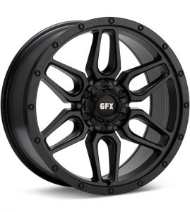 G-FX Wheels TR18 Black wheel image