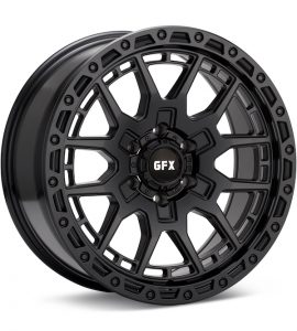 G-FX Wheels TR25 Black wheel image