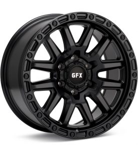 G-FX Wheels TR26 Black wheel image