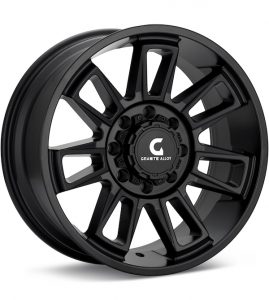 Granite Alloy GA503 8-Lug Black wheel image