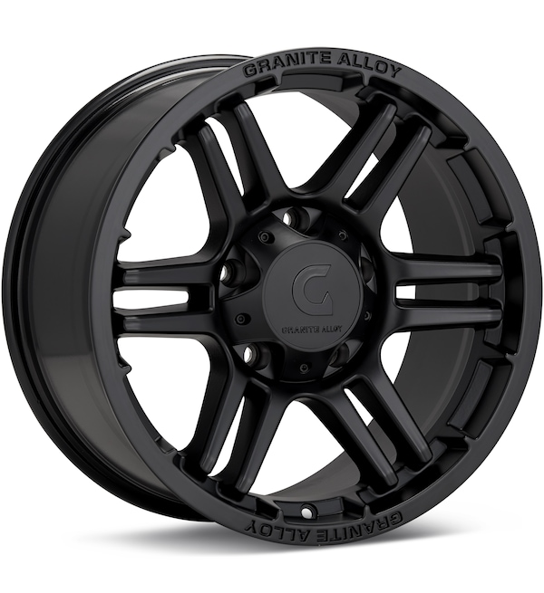 Granite Alloy GA640 Black wheel image