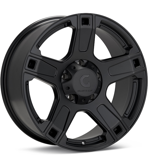 Granite Alloy GA641 Black wheel image