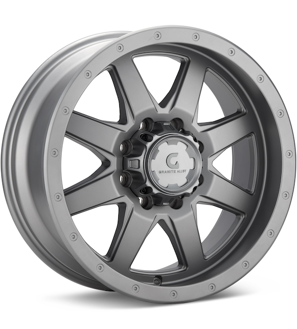 Granite Alloy GA643 8-Lug Anthracite wheel image