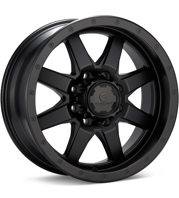 Granite Alloy GA643 8-Lug Black wheel image