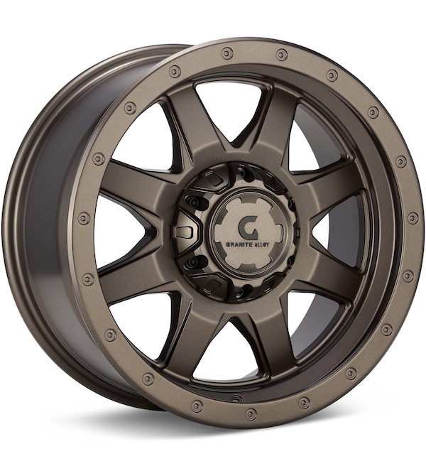 Granite Alloy GA643 Dark Metallic Bronze wheel image