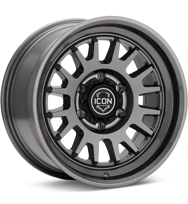 ICON Alloys Anza Gunmetal wheel image