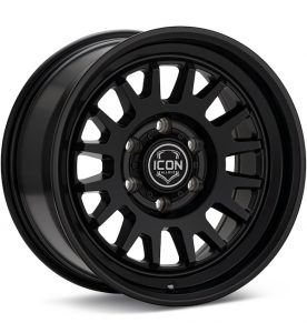 ICON Alloys Anza Satin Black wheel image