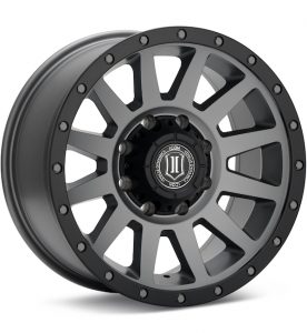 ICON Alloys Compression HD Titanium w/Black Lip wheel image