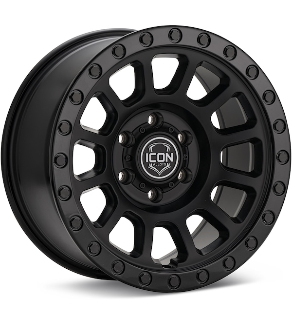 ICON Alloys Hulse Double Black wheel image