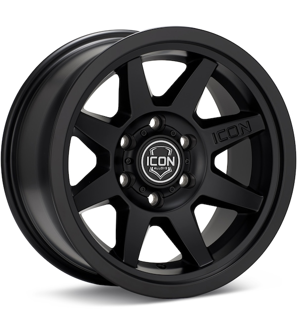 ICON Alloys Rebound SLX Satin Black wheel image