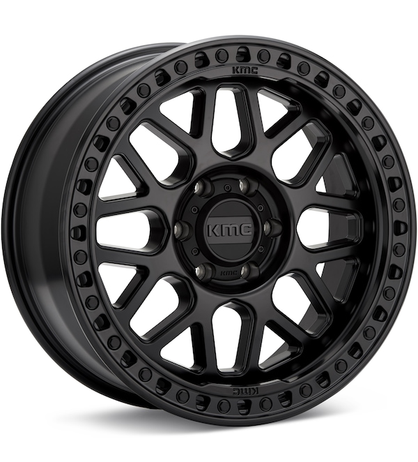 KMC KM549 GRS Satin Black wheel image