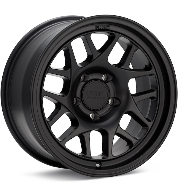 KMC KM717 Black wheel image