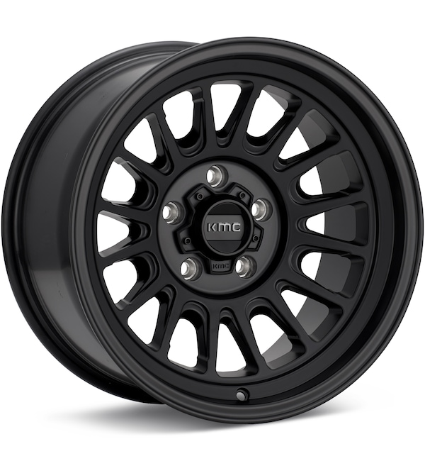 KMC KM724 Impact OL Satin Black wheel image