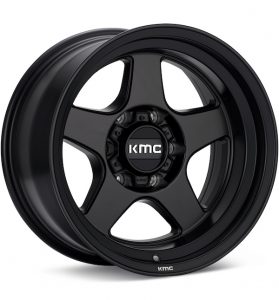KMC KM728 Lobo Black wheel image