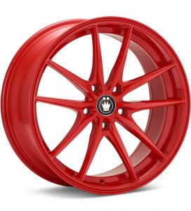 Konig Oversteer Red wheel image