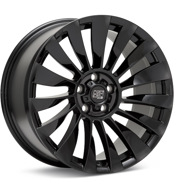 MSW Type 37T Gloss Black wheel image