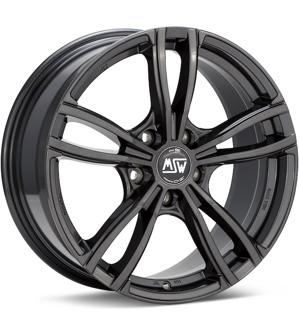 MSW Type 73 Gloss Dark Grey wheel image