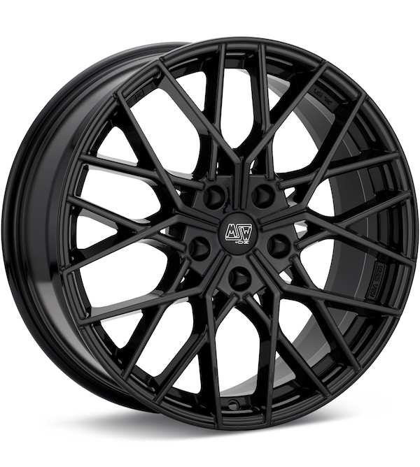 MSW Type 74 Gloss Black wheel image