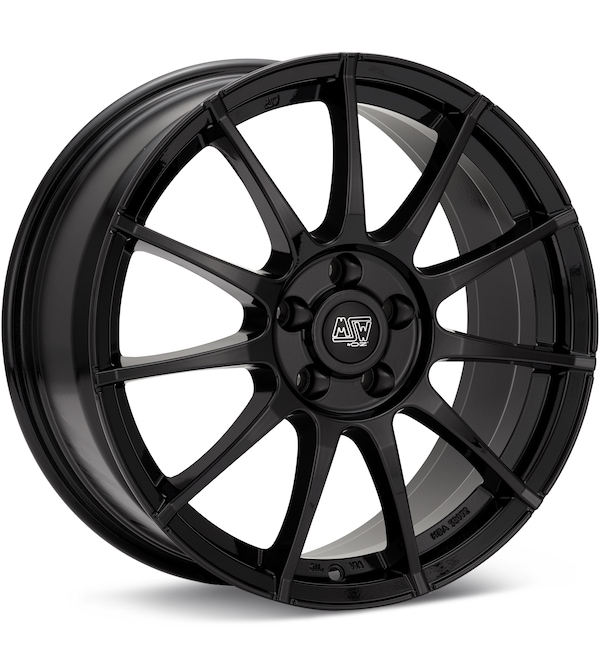 MSW Type 85T Gloss Black wheel image