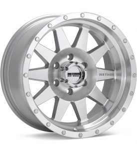 Method MR301 The Standard Silver Machined w/Clearcoat wheel image